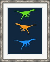 Framed Dinosaur Family 16