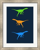 Framed Dinosaur Family 16