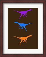 Framed Dinosaur Family 17