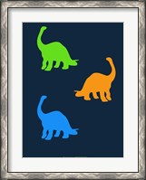 Framed Dinosaur Family 18