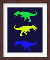 Framed Dinosaur Family 23