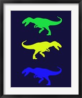 Framed Dinosaur Family 23