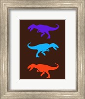 Framed Dinosaur Family 24
