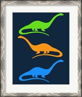 Framed Dinosaur Family 25