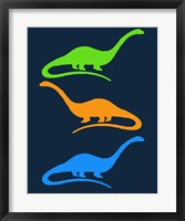 Framed Dinosaur Family 25