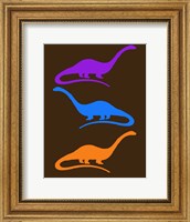 Framed Dinosaur Family 26
