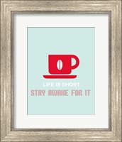 Framed Coffee Red