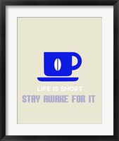 Framed Coffee Blue