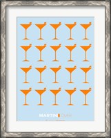 Framed Martini Lover Orange