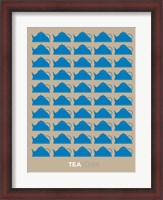 Framed Tea Lover Blue