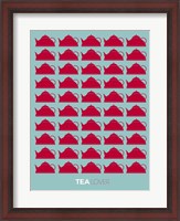 Framed Tea Lover Red