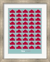 Framed Tea Lover Red