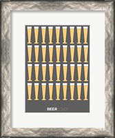 Framed Beer Glasses