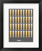 Framed Beer Glasses