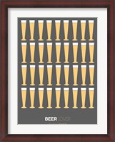 Framed Beer Glasses