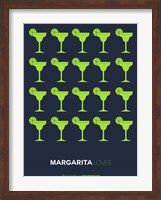 Framed Yellow Margaritas