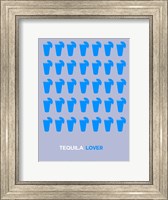 Framed Blue Tequila Shots