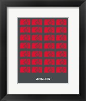 Framed Analog Red Camera
