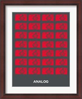 Framed Analog Red Camera