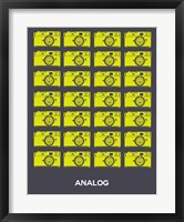 Framed Analog Yellow Camera