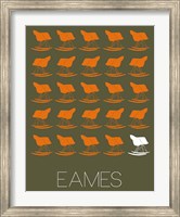 Framed Eames Rocking Chair 2