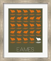 Framed Eames Rocking Chair 2