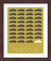 Framed Porsche Grey