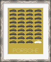 Framed Porsche Grey
