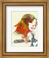 Framed Ferrari Girl