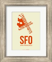 Framed SFO San Francisco 1