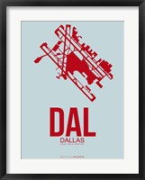Framed DAL Dallas 3