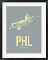 Framed PHL Philadelphia 1