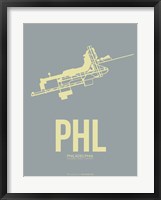 Framed PHL Philadelphia 1
