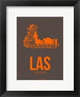 Framed LAS Las Vegas 1