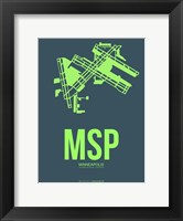 Framed MSP Minneapolis 2