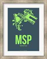 Framed MSP Minneapolis 2