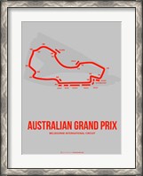 Framed Australian Grand Prix 1