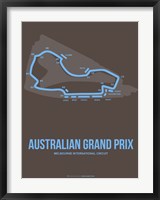 Framed Australian Grand Prix 2