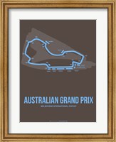 Framed Australian Grand Prix 2