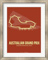 Framed Australian Grand Prix 3