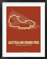 Framed Australian Grand Prix 3