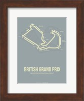 Framed British Grand Prix 1