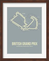 Framed British Grand Prix 1