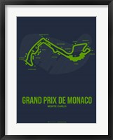 Framed Monaco Grand Prix 2