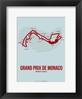 Framed Monaco Grand Prix 3