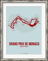 Framed Monaco Grand Prix 3
