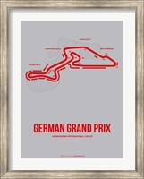 Framed German Grand Prix 1