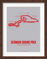 Framed German Grand Prix 1