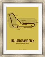 Framed Italian Grand Prix 1