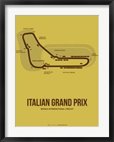 Framed Italian Grand Prix 1